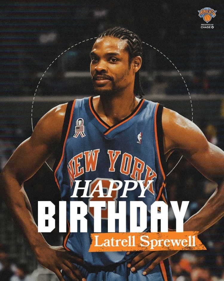 开云入口-还记得狂人有多狂吗？尼克斯官方祝斯普雷维尔55岁生日快乐！